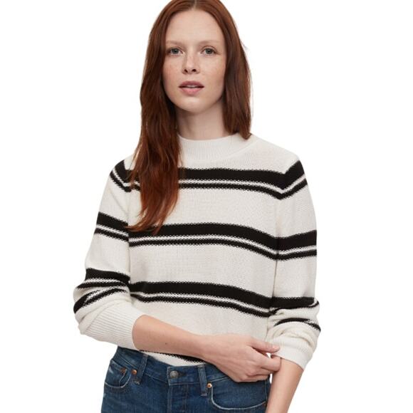 Gap striped cotton sweater - Picture 1 of 5